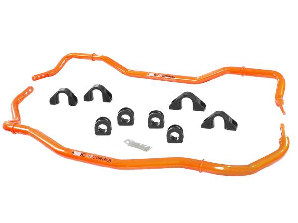 aFe Power - aFe CONTROL Front and Rear Sway Bar Set Ford Mustang 15-23 L4/V6/V8 - 440-301001-N - Image 1