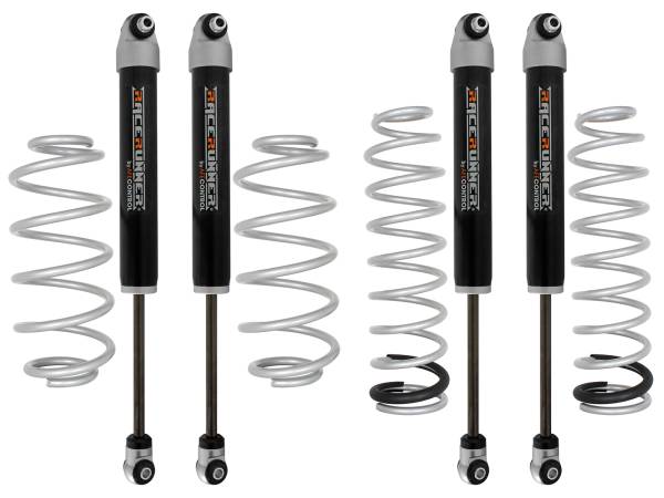 aFe Power - aFe Power RaceRunner Suspension Package w/ IFP Shocks and Coil Spring Kit Jeep Wrangler (JL) 18-23 L4-2.0L (t)/V6-3.6L - 37-L7001P - Image 1