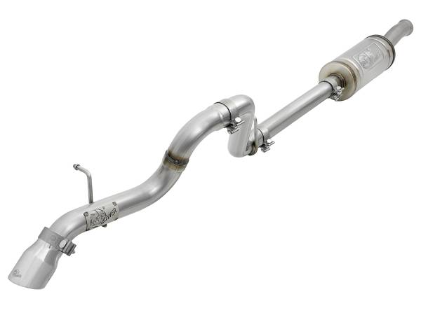 aFe Power - aFe Power MACH Force-Xp 2-1/2 IN 409 Stainless Steel Cat-Back Hi-Tuck Exhaust Polished Jeep Wrangler (JL) 18-23 V6-3.6L - 49-48075-P - Image 1