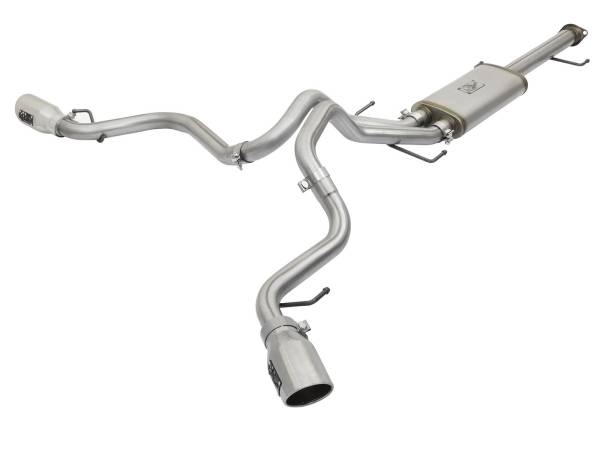 aFe Power - aFe Power MACH Force-Xp 2-1/2 IN to 3 IN 409 Stainless Steel Cat-Back Exhaust w/Polish Tip Toyota FJ Cruiser 07-18 V6-4.0L - 49-46029-P - Image 1