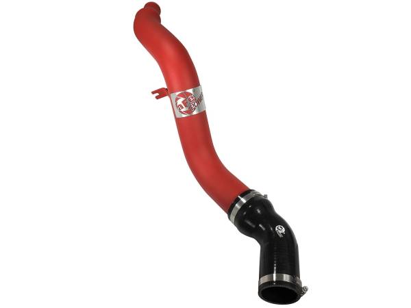 aFe Power - aFe Power BladeRunner 3 IN Aluminum Hot Charge Pipe Red Dodge RAM 1500 EcoDiesel 14-18 V6-3.0L (td) - 46-20178-R - Image 1