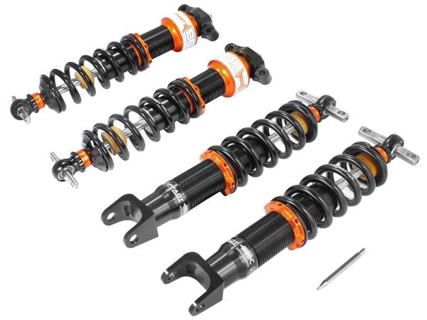 aFe Power - aFe CONTROL PFADT Series Featherlight Adjustable Street/Track Coilover System Chevrolet Corvette (C7) 14-19 V8-6.2L - 430-401004-N - Image 1