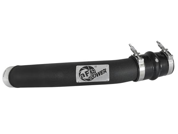 aFe Power - aFe Power BladeRunner 3 IN Aluminum Hot Charge Pipe Black Ford Diesel Trucks 17-22 V8-6.7L (td) - 46-20318-B - Image 1