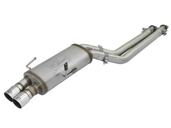 aFe Power - aFe Power MACH Force-Xp Stainless Steel Cat-Back Exhaust System w/ Polished Tip BMW M3 (E36) 96-99 L6-3.2L S52 - 49-36332-P - Image 1