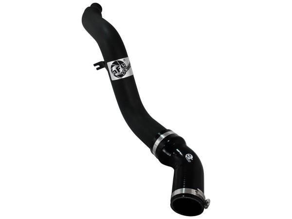 aFe Power - aFe Power BladeRunner 3 IN Aluminum Hot Charge Pipe Black Dodge RAM 1500 EcoDiesel 14-18 V6-3.0L (td) - 46-20178-B - Image 1