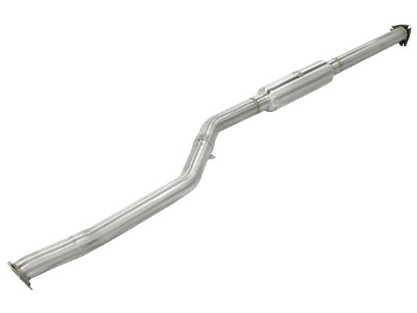 aFe Power - aFe Power Takeda 2-1/2 IN 304 Stainless Steel Mid-Pipe Honda Accord Coupe EX-L 13-16 V6-3.5L - 49-36608 - Image 1