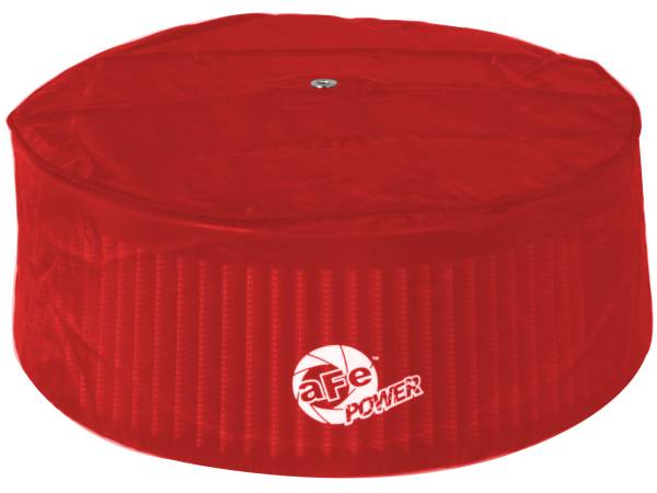 aFe Power - aFe Power Magnum SHIELD Pre-Filter For use with skus 18-31405 / 18-31425 - Red - 28-10192 - Image 1