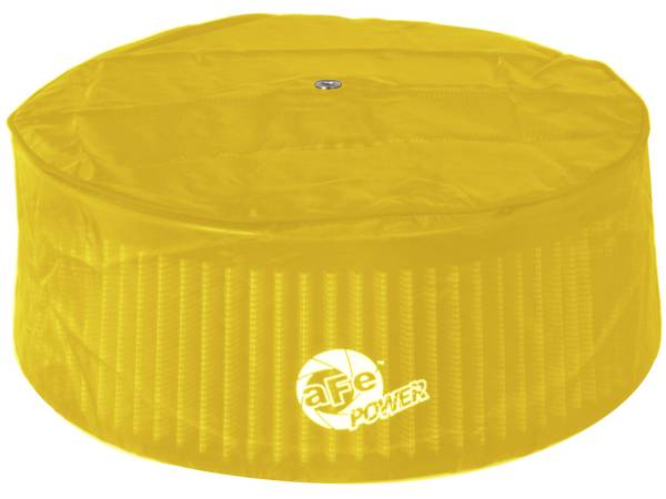 aFe Power - aFe Power Magnum SHIELD Pre-Filter For use with skus 18-31405 / 18-31425 - Yellow - 28-10191 - Image 1