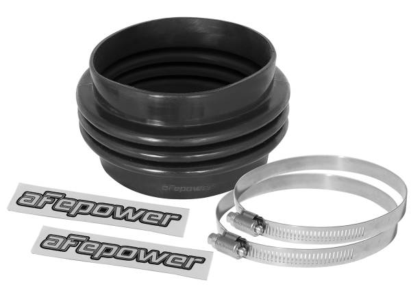 aFe Power - aFe Power Magnum FORCE Cold Air Intake System Spare Parts Kit (5 IN ID x 3 IN L) Straight Coupler w/ Hump - Black - 59-00039 - Image 1