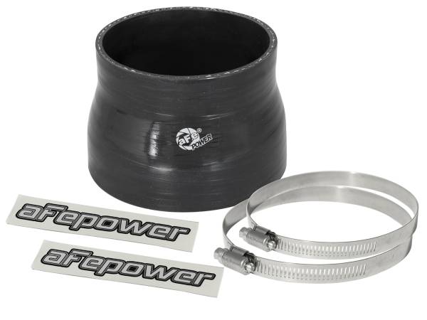 aFe Power - aFe Power Magnum FORCE Cold Air Intake System Spare Parts Kit (3-1/2 IN ID to 3 IN ID x 2-1/2 IN L) Straight Reducing Coupler - Black - 59-00044 - Image 1