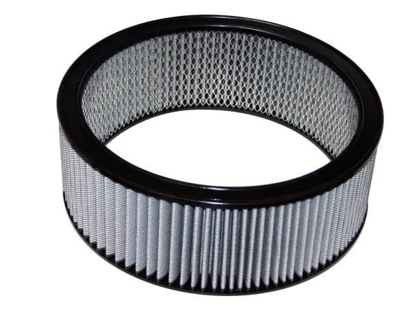 aFe Power - aFe Power Magnum FLOW Round Racing Air Filter w/ Pro DRY S Media 14 IN OD x 12 IN ID x 3 IN H w/ Expanded Metal - 18-11423 - Image 1