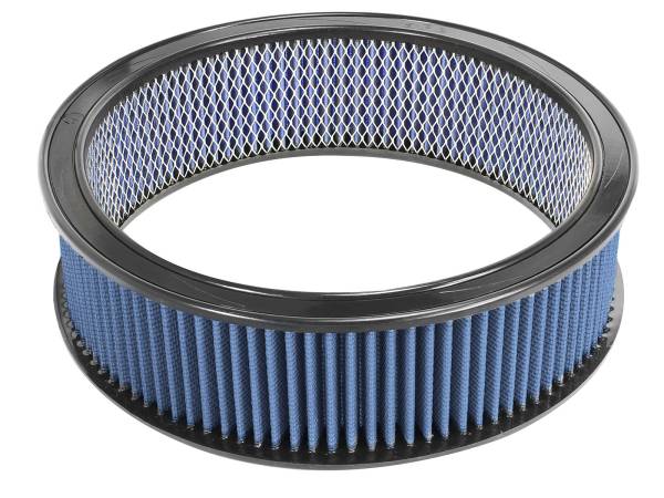 aFe Power - aFe Power Magnum FLOW Round Racing Air Filter w/ Pro 5R Media 14 IN OD x 12 IN ID x 4 IN H w/ Expanded Metal - 18-11405 - Image 1