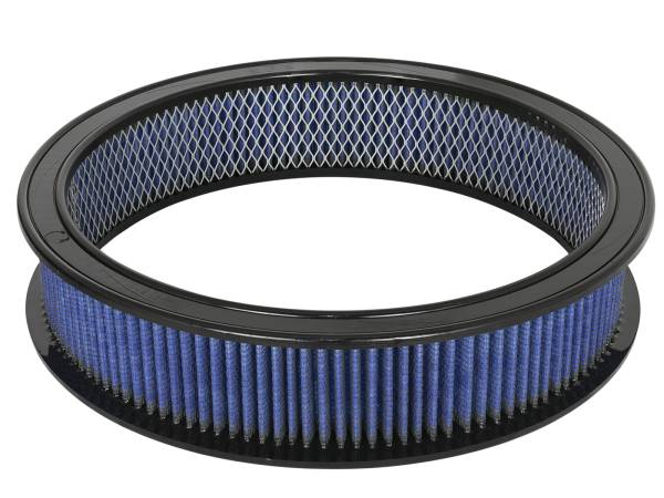 aFe Power - aFe Power Magnum FLOW Round Racing Air Filter w/ Pro 5R Media 16 IN OD x 14-1/2 IN ID x 3 IN H w/ Expanded Metal - 18-11601 - Image 1