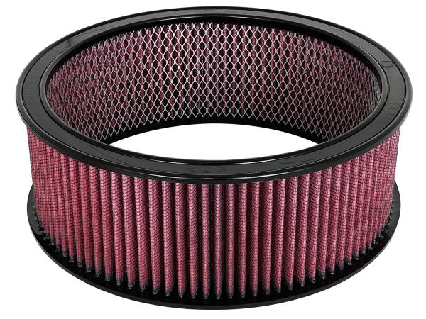 aFe Power - aFe Power Magnum FLOW Round Racing Air Filter w/ Pro 5R Media 14 IN OD x 12 IN ID x 5 IN H w/ Expanded Metal - 18-11416 - Image 1