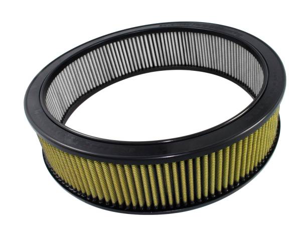 aFe Power - aFe Power Magnum FLOW Round Racing Air Filter w/ Pro GUARD 7 Media 17 IN OD x 14-1/2 IN ID x 4 IN H - 18-11772 - Image 1