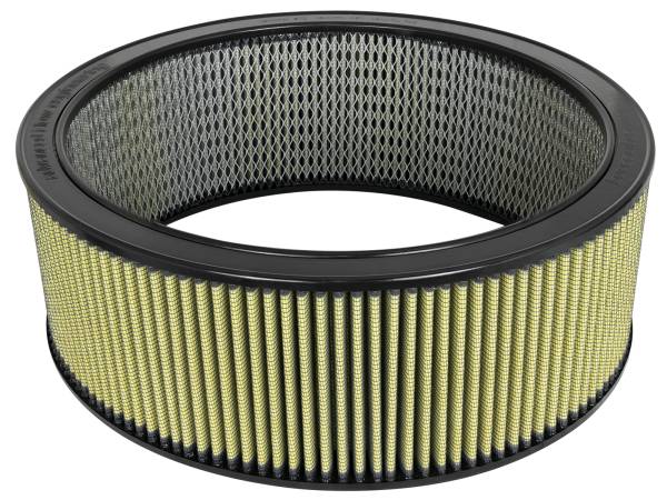 aFe Power - aFe Power Magnum FLOW Round Racing Air Filter w/ Pro GUARD 7 Media 17 IN OD x 14-1/2 IN ID x 6 IN H w/ Expanded Metal - 18-11771 - Image 1