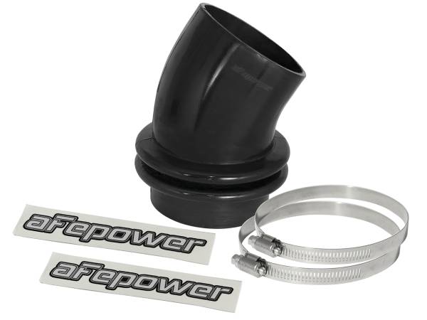 aFe Power - aFe Power Magnum FORCE Cold Air Intake System Spare Parts Kit (3-1/2 IN ID x 3 IN L x 30-Deg.) Straight Bellow-Coupler - Black - 59-00050 - Image 1