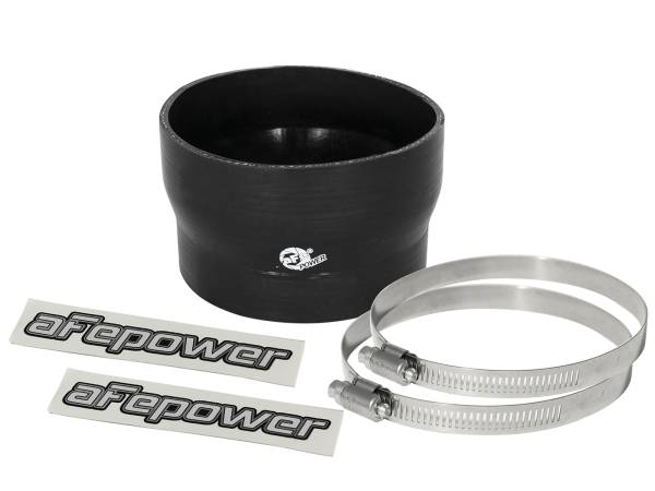 aFe Power - aFe Power Magnum FORCE Cold Air Intake System Spare Parts Kit (3-7/8 IN ID to 3-1/2 IN) ID x 2-1/2 IN L Straight Reducing Coupler - Black - 59-00048 - Image 1