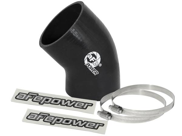 aFe Power - aFe Power Magnum FORCE Cold Air Intake System Spare Parts Kit (3 IN ID to 3-1/4 IN ID x 45 Deg.) Elbow Reducing Coupler - Black - 59-00075 - Image 1