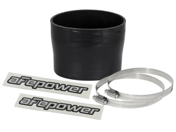 aFe Power - aFe Power Magnum FORCE Cold Air Intake System Spare Parts Kit (3-3/4 IN ID to 3-1/2 IN ID x 3 IN L) Straight Reducing Coupler - Black - 59-00086 - Image 1