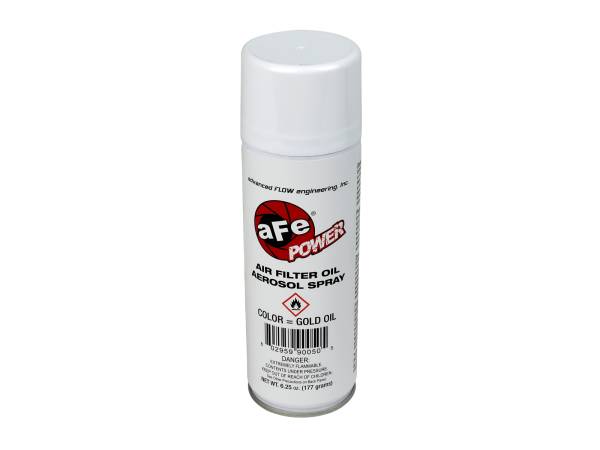 aFe Power - aFe Power Magnum FLOW Pro GUARD 7 Gold Air Filter Oil, 6.25 oz Aerosol  - 90-10002 - Image 1