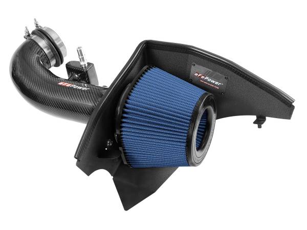 aFe Power - aFe Power Track Series Stage-2 Carbon Fiber Intake System w/ Pro 5R Filter Chevrolet Camaro SS 16-23 V8-6.2L - 57-10005R - Image 1