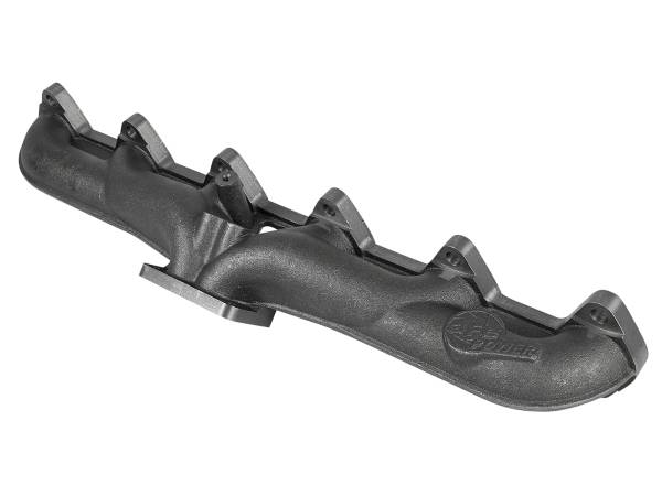 aFe Power - aFe Power BladeRunner Ported Ductile Iron Exhaust Manifold Dodge Diesel Trucks 94-98 L6-5.9L (td) - 46-40044-1 - Image 1