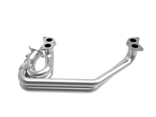 aFe Power - aFe Power Twisted Steel Long Tube Header 304 Stainless Steel Subaru Impreza WRX/STi/Legacy 02-21 H4-2.0L (t)/2.5L (t) - 48-36803 - Image 1