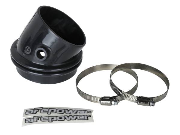 aFe Power - aFe Power Magnum FORCE Cold Air Intake System Spare Parts Kit (4-3/8 IN ID to 3-7/8 IN x 30 Deg.) Elbow Reducing Coupler - Black - 59-00123 - Image 1