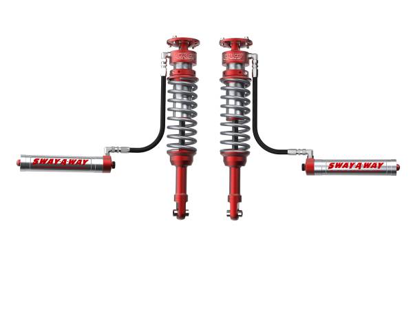 aFe Power - aFe Power Sway-A-Way 3.0 Front Coilover Kit w/ Remote Reservoir and Compression Adjuster Ford F-150 Raptor 10-14 V8-6.2L - 301-5000-01-CA - Image 1