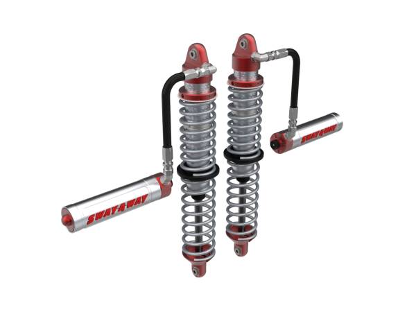 aFe Power - aFe Power Sway-A-Way 2.5 Front Coilover Kit w/ Remote Reservoir and Compression Adjusters Polaris RZR XP 925cc (t)/1000cc 17-20 - 851-5600-02-CA - Image 1