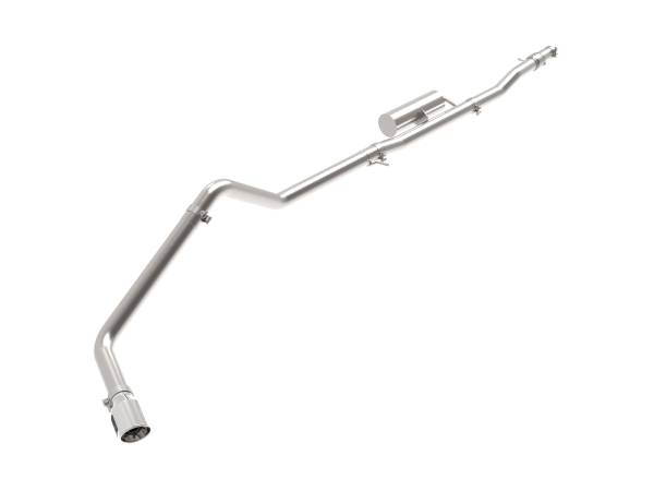 aFe Power - aFe Power Apollo GT Series Cat-Back Exhaust System w/ Helmholtz Chamber Polished Tip Ford Ranger 19-23 L4-2.3L (t) - 49-43118-P - Image 1