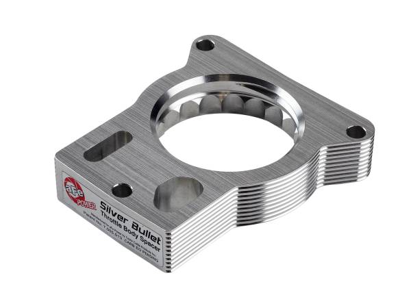 aFe Power - aFe Power Silver Bullet Throttle Body Spacer Kit GM Trucks 2500/3500 96-00 V8-7.4L/01-07 V8-8.1L - 46-34021 - Image 1