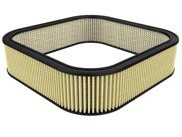 aFe Power - aFe Power Magnum FLOW Round Racing Air Filter w/ Pro GUARD 7 Media 20.6 IN L x 20.6 IN W x 5.22 IN H w/ Expanded Metal - 18-87007 - Image 1