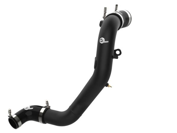 aFe Power - aFe Power BladeRunner 3 IN Aluminum Cold Charge Pipe Black Kia Stinger 18-23 V6-3.3L (tt) - 46-20509-B - Image 1