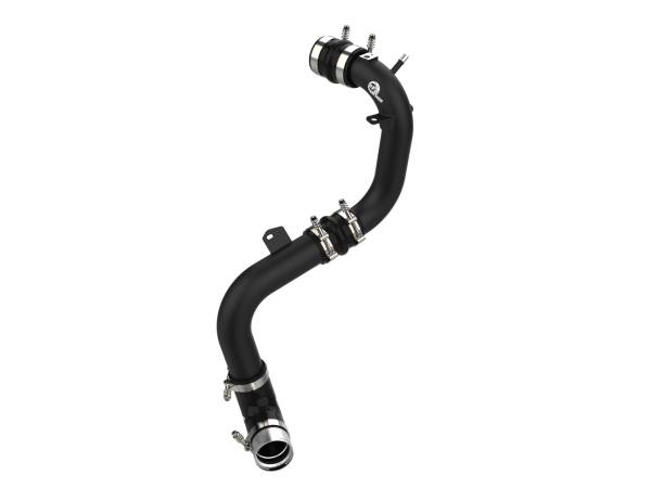 aFe Power - aFe Power BladeRunner 2-3/4 IN Aluminum Cold Charge Pipe Black Ford Bronco 21-23 V6-2.7L (tt) - 46-20589-B - Image 1