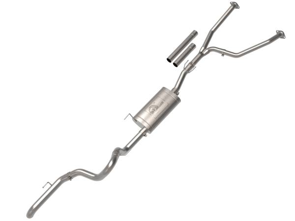 aFe Power - aFe Power Apollo GT Series 2-1/2 IN to 3 IN 409 SS Cat-Back Hi-Tuck Exhaust System Toyota Tundra 22-23 V6-3.4L (tt) - 49-46062 - Image 1