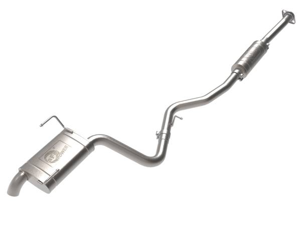 aFe Power - aFe Power Takeda 2-1/4 to 2-1/2 IN 304 Stainless Steel Cat-Back Exhaust Subaru Outback 10-14 H4-2.5L - 49-36806 - Image 1