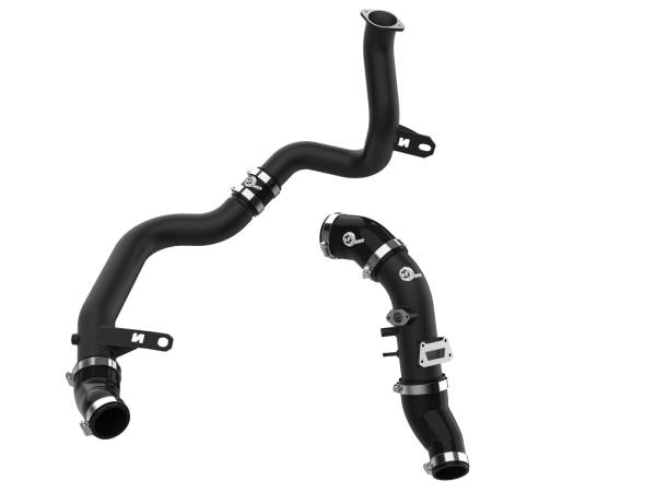 aFe Power - aFe Power BladeRunner Aluminum Hot and Cold Charge Pipe Kit Black Hyundai Kona N 22-23 L4-2.0L (t) - 46-20624-B - Image 1