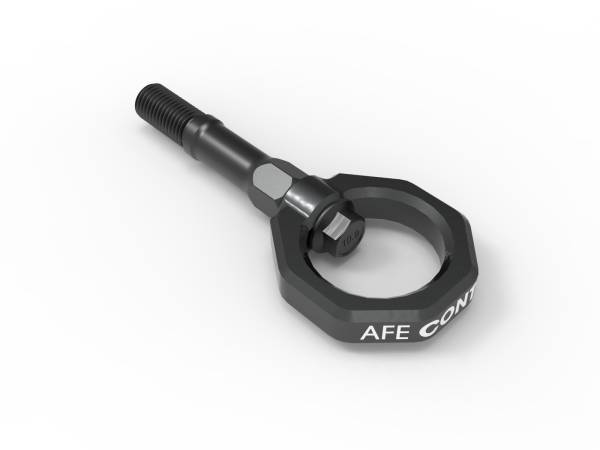 aFe Power - aFe CONTROL Rear Tow Hook Gray Chevrolet Corvette (C8) 20-23 V8-6.2L - 450-401015-G - Image 1