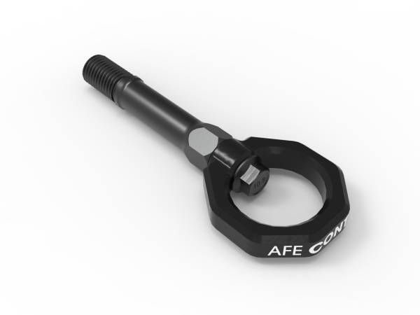 aFe Power - aFe CONTROL Front Tow Hook Black Nissan Z 2023 V6-3.0L (tt) - 450-712001-B - Image 1