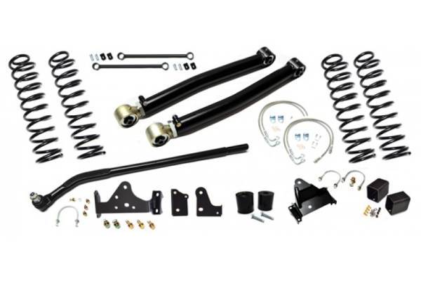 EVO Manufacturing - Jeep JK Enforcer Kit 4.0 Inch with Draglink Flip Stage 1 07-18 Wrangler JK EVO Manufacturing - Image 1