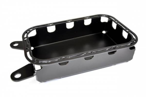 EVO Manufacturing - Jeep JK Pentastar Oil Pan Skid 12-18 Wrangler JK Black Powdercoat EVO Manufacturing - Image 1