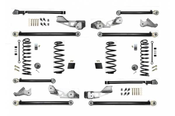 EVO Manufacturing - Jeep JL Unlmited 3.5 Inch JLU High Clearance Long Arm 4 Door 18-Present Wrangler JL Unlimited EVO Manufacturing - Image 1