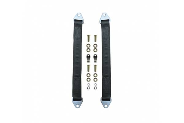 EVO Manufacturing - Jeep JL C/O Limit Strap Kit Rear Set 18-Present Wrangler JL EVO Manufacturing - Image 1