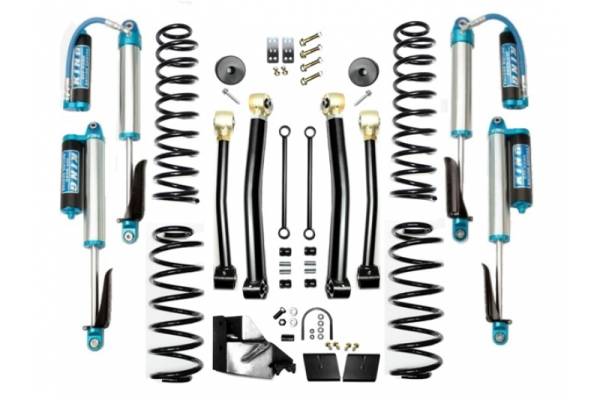 EVO Manufacturing - Jeep JL 3.5 Inch Enforcer Lift Stage 3 with Spec King 3.5 Shocks 18-Present Wrangler JL Unlimited EVO Manufacturing - Image 1