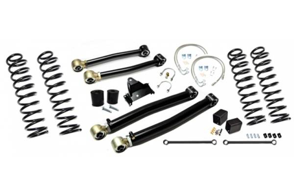 EVO Manufacturing - Jeep JK Enforcer 4.0 Inch Suspension System Stage 2 07-18 Wrangler JK EVO Manufacturing - Image 1