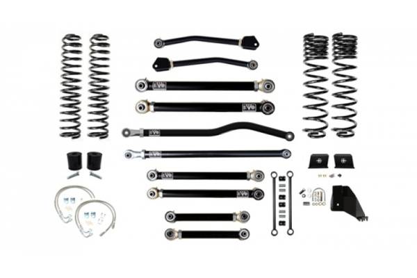 EVO Manufacturing - Jeep Gladiator JT 4.5 Inch Lift Kit 2020-Pres Gladiator Enforcer Lift Stage 4 Plus EVO Mfg - Image 1