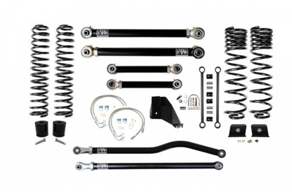 EVO Manufacturing - Jeep Gladiator JT 4.5 Inch Lift Kit 2020-Pres Gladiator Enforcer Lift Stage 3 Plus EVO Mfg - Image 1