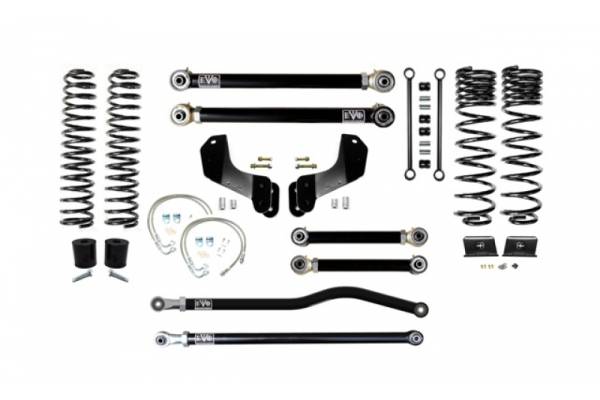 EVO Manufacturing - Jeep Gladiator JT 2.5 Inch Lift Kit 2020-Pres Gladiator Enforcer Overland Lift Stage 3 Plus EVO Mfg - Image 1